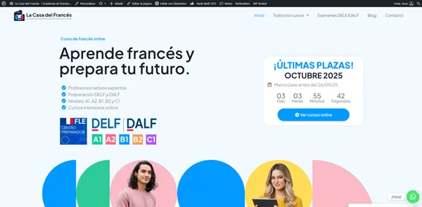 Curso de francés online – DELF DALF Online – [lacasadelfrances.es]
