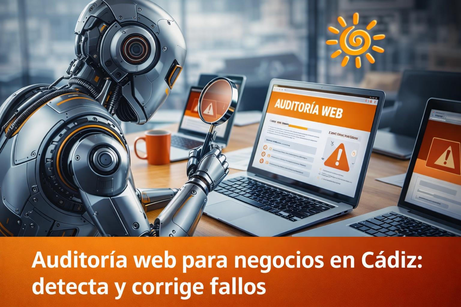Auditoría web para negocios en Cádiz detecta y corrige fallos