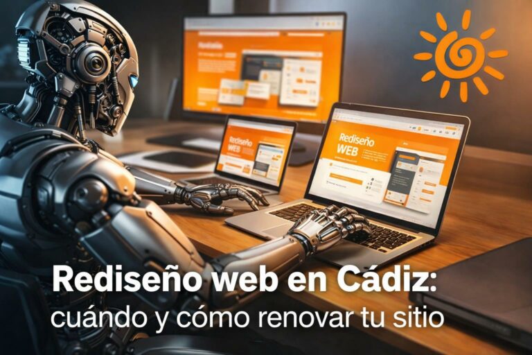 Rediseño web en Cádiz cuándo y cómo renovar tu sitio