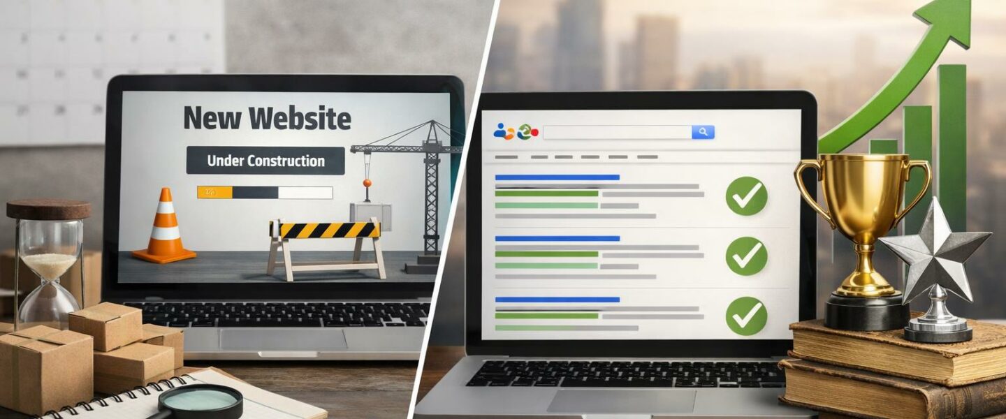 ¿Es una web demasiado nueva?