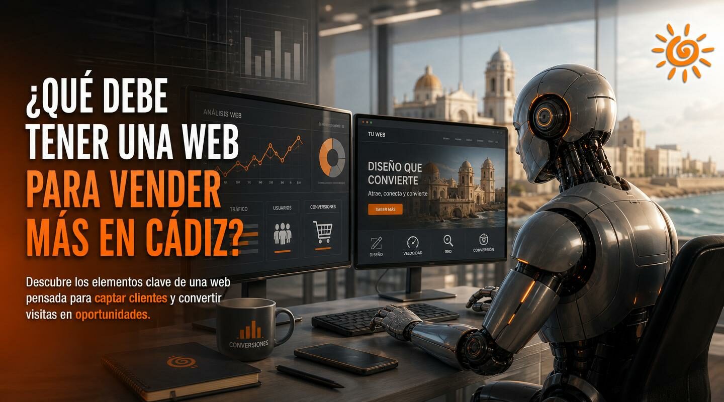 Qué debe tener una web para vender más en Cádiz