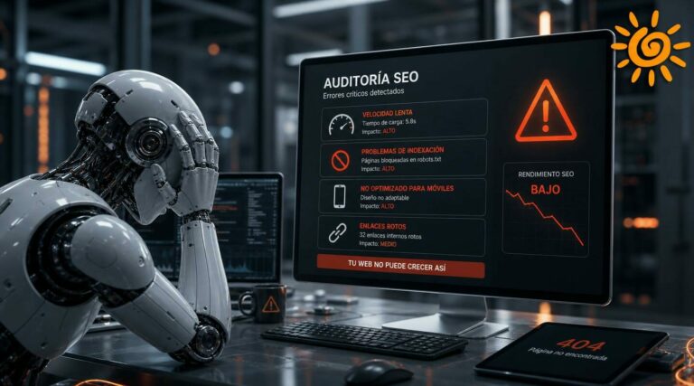 Qué errores técnicos frenan el posicionamiento de una web