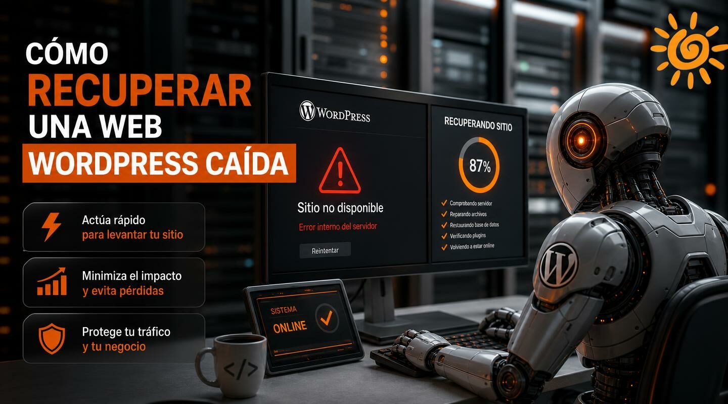 Cómo recuperar una web WordPress caída