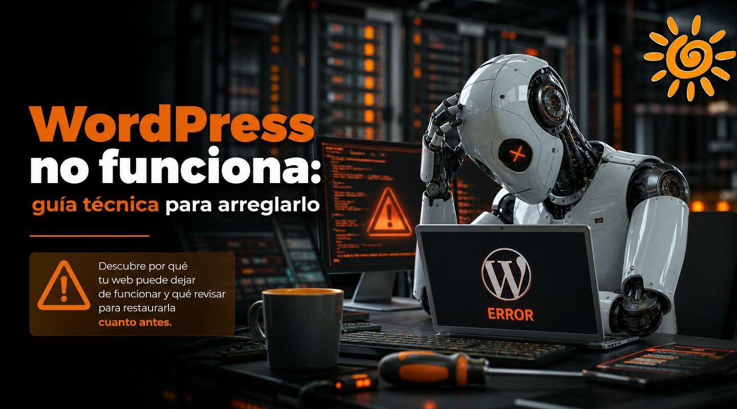 WordPress no funciona guía técnica para arreglarlo
