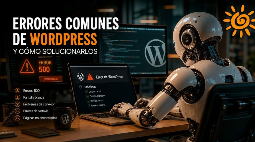 Errores comunes de WordPress y cómo solucionarlos