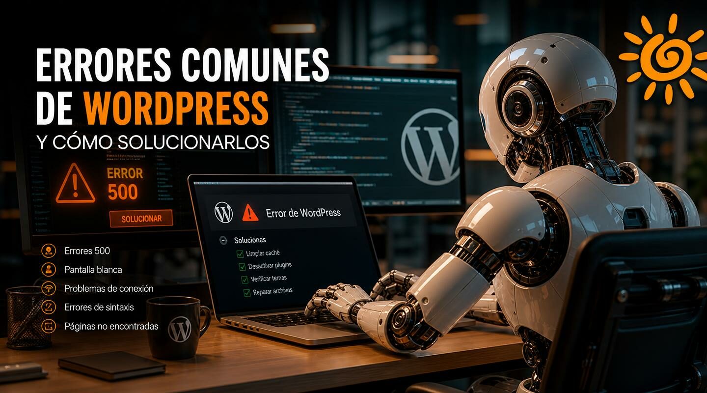 Errores comunes de WordPress y cómo solucionarlos